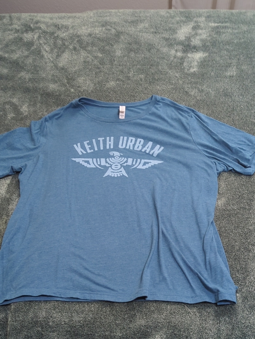 Bella Canvas Women's Keith Urban Blue Graphic Tee